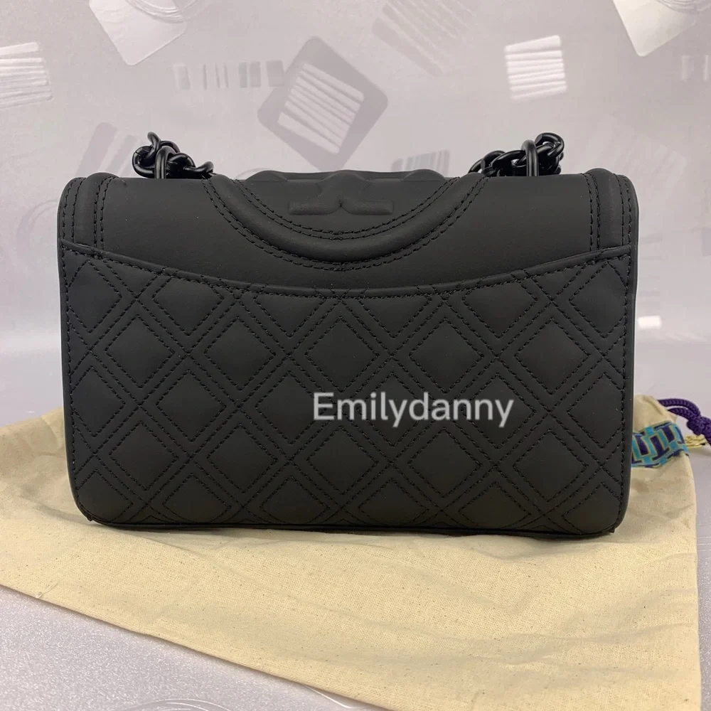 Tory Burch SMALL FLEMING MATTE CONVERTIBLE SHOULDER BAG - Picture 10 of 14